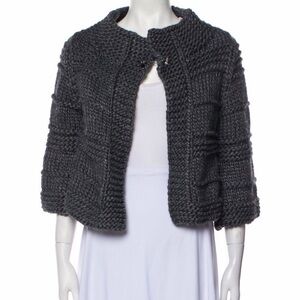 Coach Charcoal Knit Sweater